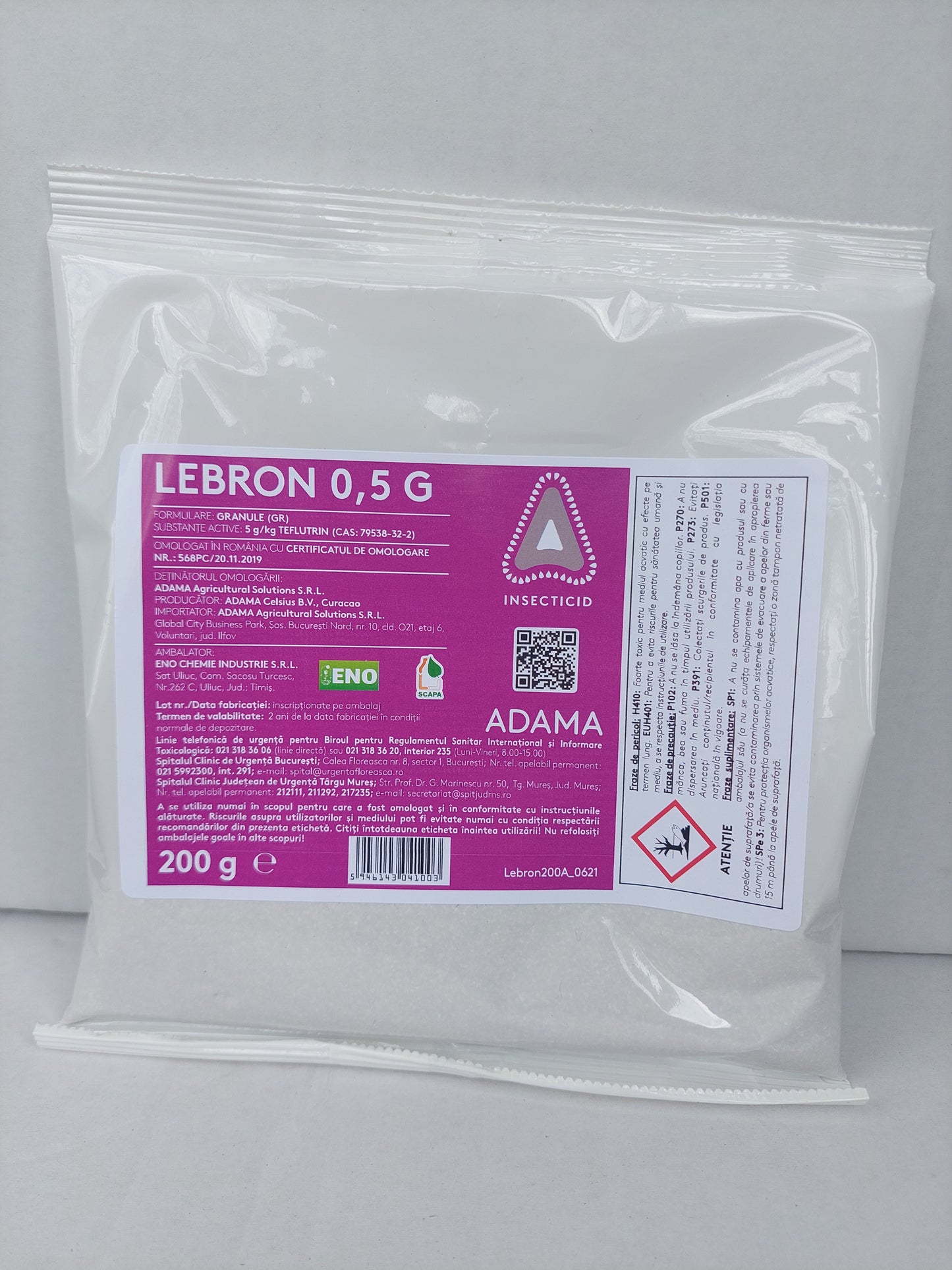 Insecticid LEBRON 200g, Adama, Contact