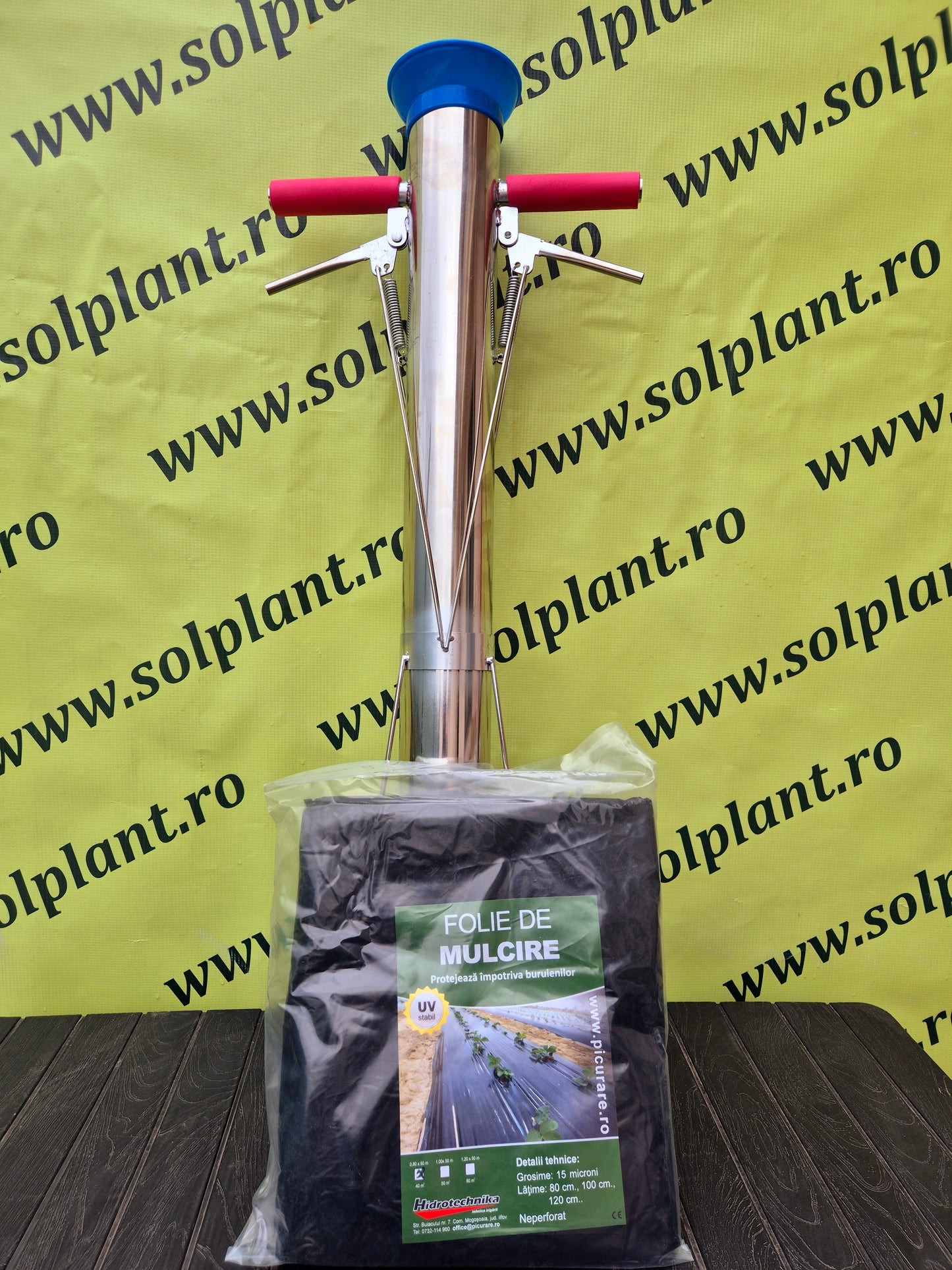 Plantator rasaduri ,INOX, 2 manere