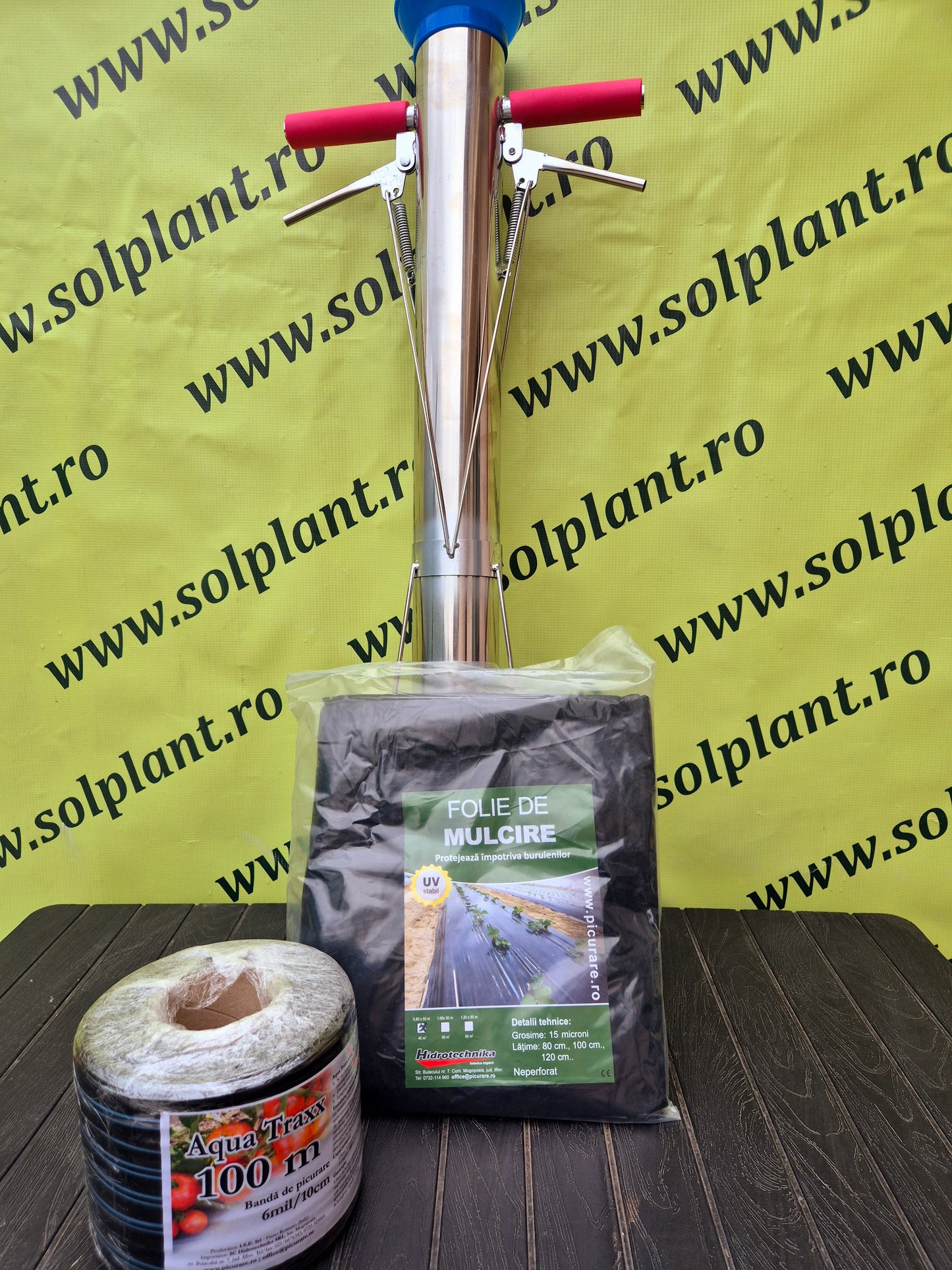 Plantator rasaduri ,INOX, 2 manere