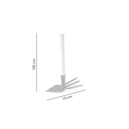 Sapaliga, ascutita, cu coada lemn, 3 dinti, 100 cm