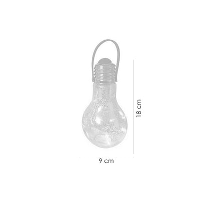 Lampa pentru gradina, tip bec, LED, set 24 buc, 1xAA, 9x18 cm, Stella
