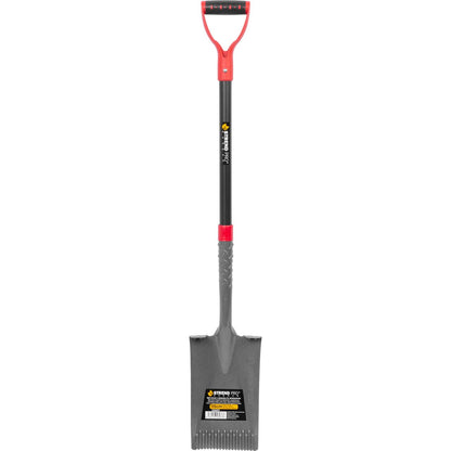 Harlet, cazma, drept, cu margini zimtate, maner fibra sticla, 115 cm, Strend Pro