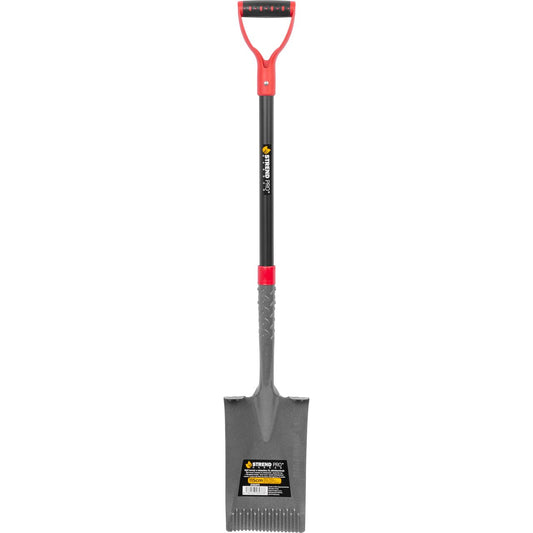 Harlet, cazma, drept, cu margini zimtate, maner fibra sticla, 115 cm, Strend Pro