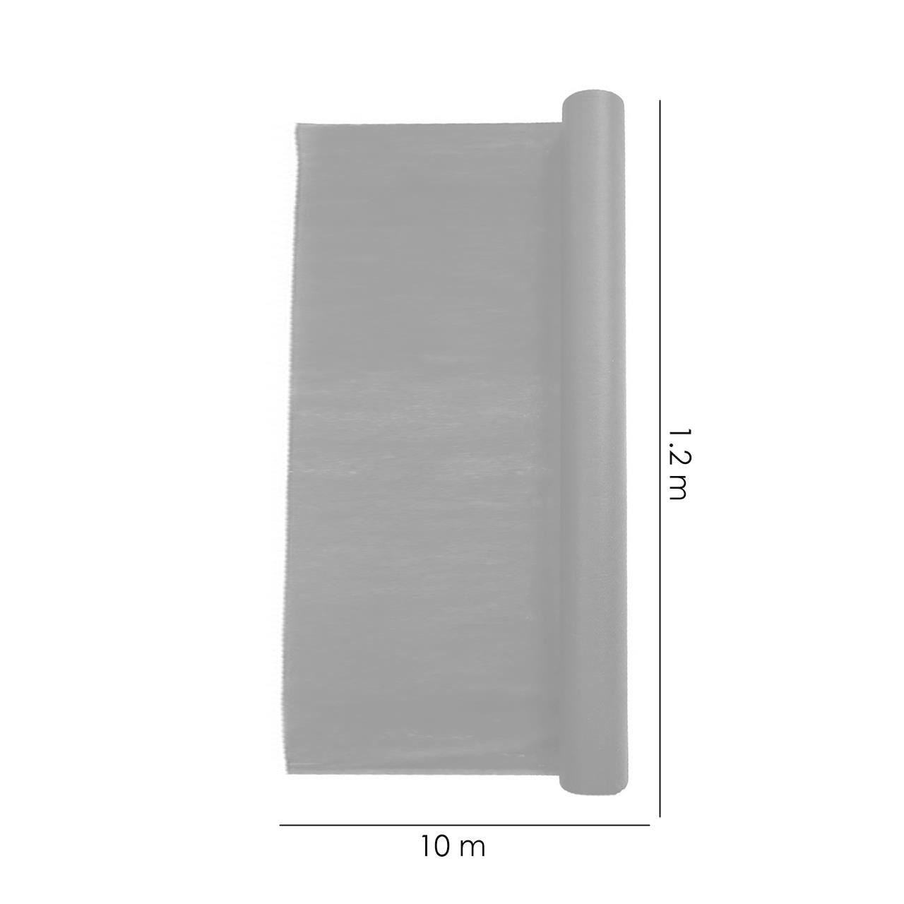 Folie antiburuieni, polietilena, neagra, 20 g/m2, 1.2x10 m
