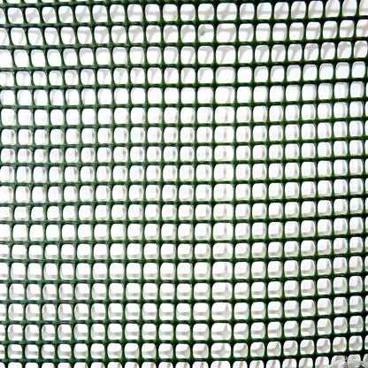 Plasa pentru gard, plastic, 300 g/m2, verde, 10x10 mm, 25x1 m
