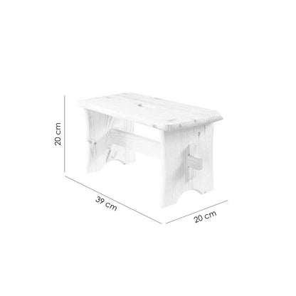 Scaun mic de lemn, 39x20x20 cm