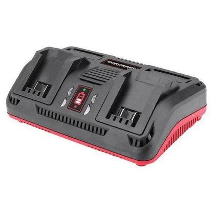 Masina de tuns iarba, gazon, electrica, motor fara perii, 2 acumulatori 4 Ah, incarcator 2x20V Li-ion, 40 cm, Worcraft