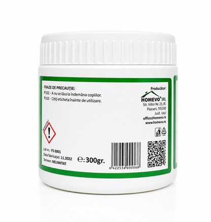 HOMEVO PROTECTIE SCOARTA 300G - Mastic cu Capsaicina - Cerbi, Caprioare, Iepuri, Capre, Pepiniere, Livezi