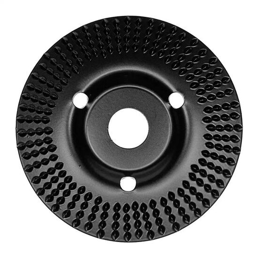 Disc circular slefuit, modelat, raspel, pentru lemn, plastic, cauciuc, beton celular, gradatie II, 125x22.2 mm, Dedra