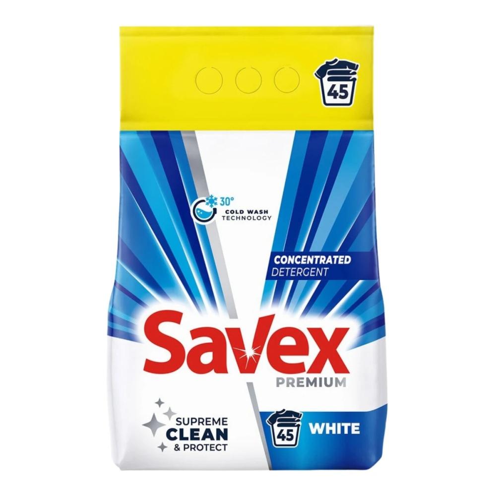 SAVEX DETERGENT RUFE AUTOMAT 3.6KG WHITE 45 SPALARI