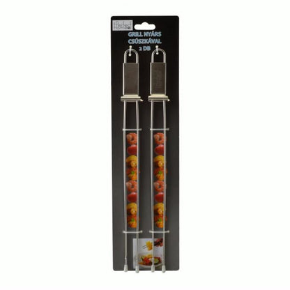 Tepuse frigarui, pentru fript slanina, set 2 buc, 32 cm, Perfect Home