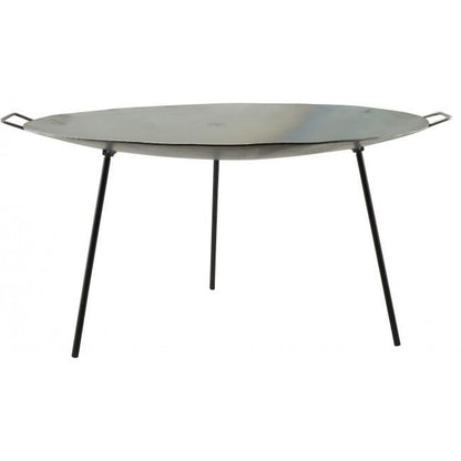 Disc pentru gratar, metalic, cu picioare, 60.5x32.3 cm, Perfect Home