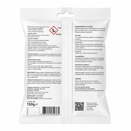 Naro Rodex Pasta Bait - Raticid pe Baza de Bromadiolona - Soareci si Sobolani