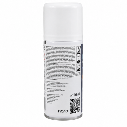 Naro Protector Biostrike Aerosol 150ml - Insecticid Fumigant cu Piretru Natural - Plosnite de Pat, Purici, Molii, Gandaci, Viespi