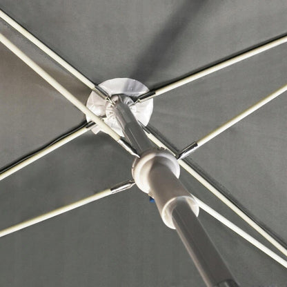 Umbrela balcon/terasa, Jumi, cu manivela, antracit, 220x130x240 cm