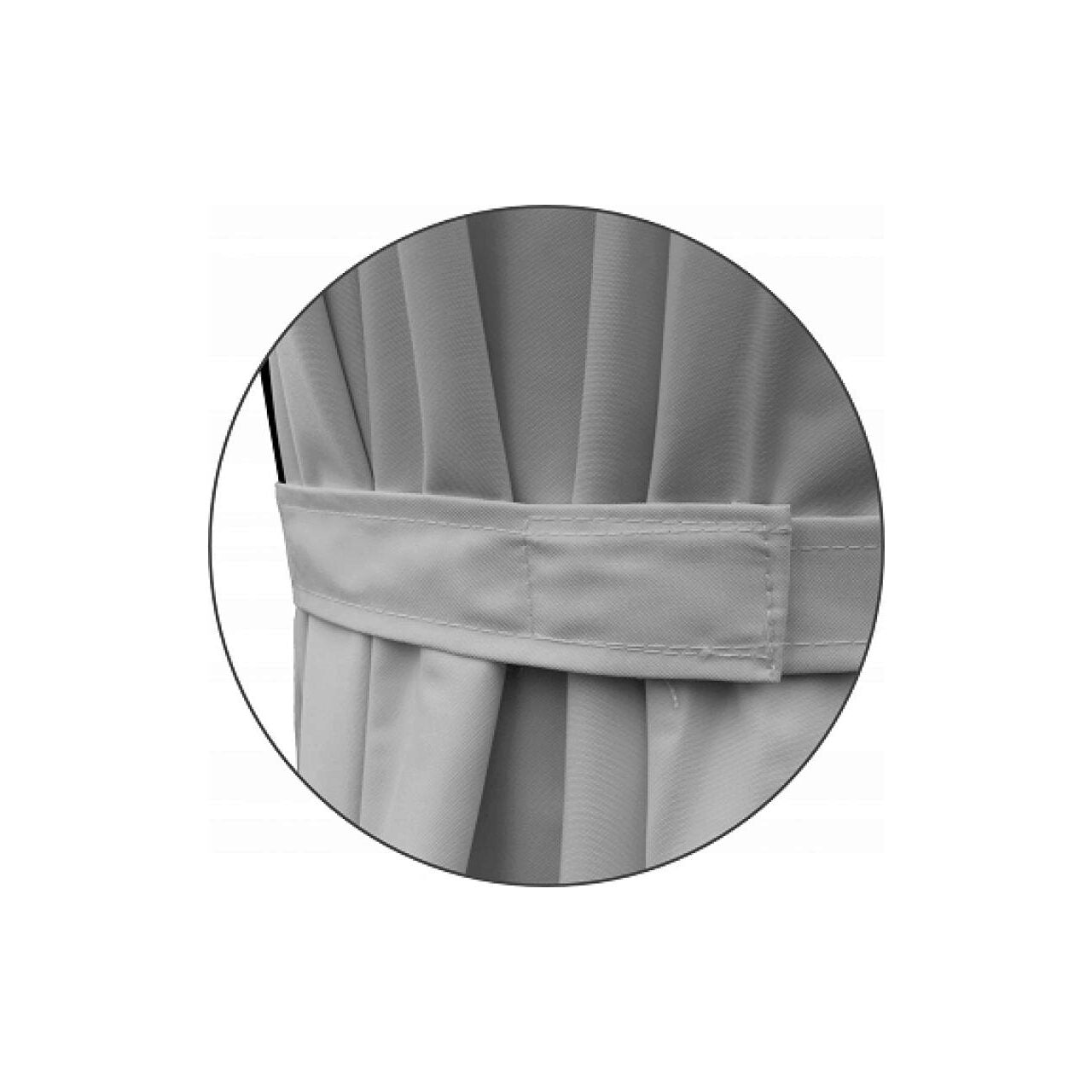 Umbrela gradina/terasa, cu articulatie, gri, 250x250 cm, Roma