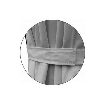 Umbrela gradina/terasa, cu articulatie, gri, 250x250 cm, Roma
