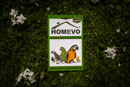HOMEVO PASARI EXOTICE SANATOASE 50G - Supliment Natural pentru Imunitate si Digestie - Papagali, Canari
