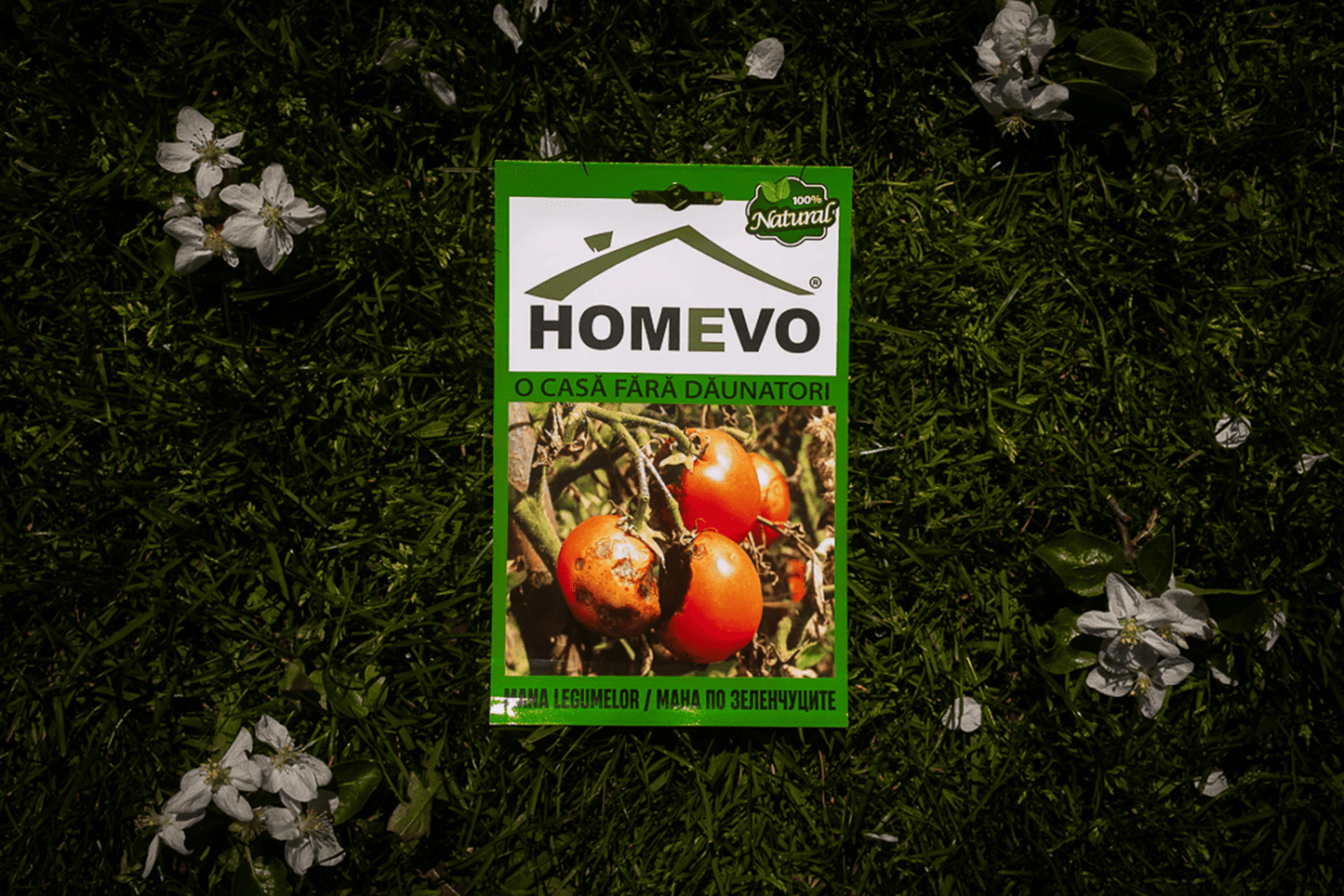 HOMEVO MANA LEGUMELOR 7.5 ML - Fungistatic Natural cu Lecitina de Soia - Rosii, Castraveti, Vinete, Vita de Vie