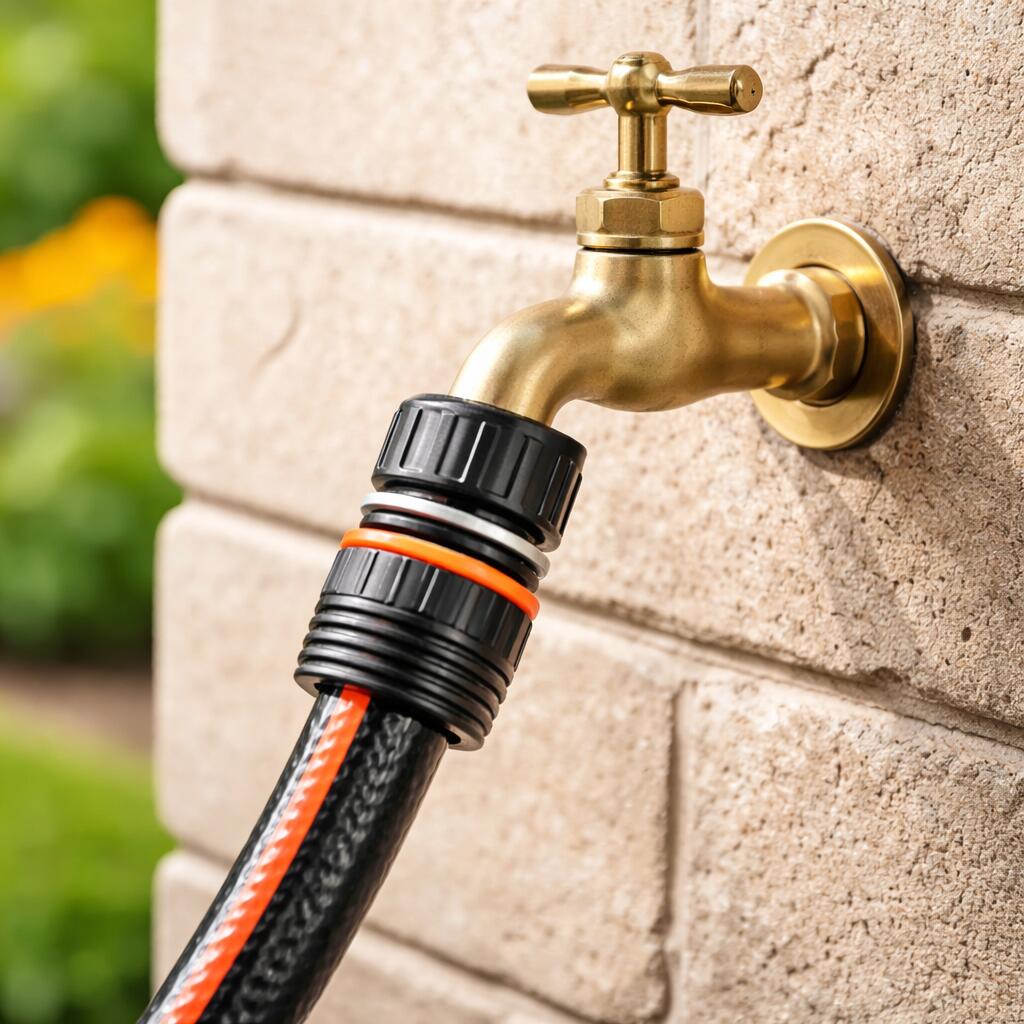 Furtun de gradina, 4 straturi, flexibil, ranforsat, 3/4", 25 m, Richmann Exclusive