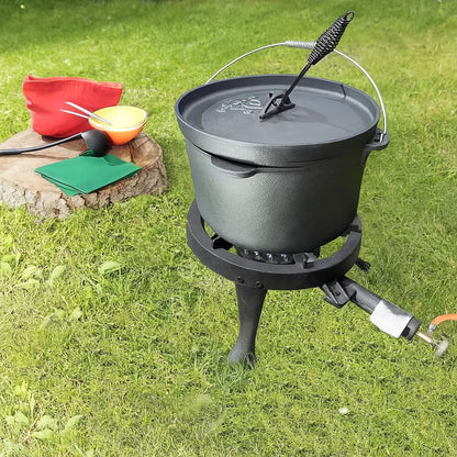 Arzator Pirostrie 3 Picioare - Fonta Turnata - Gpl, Gatit, Gratar, Camping