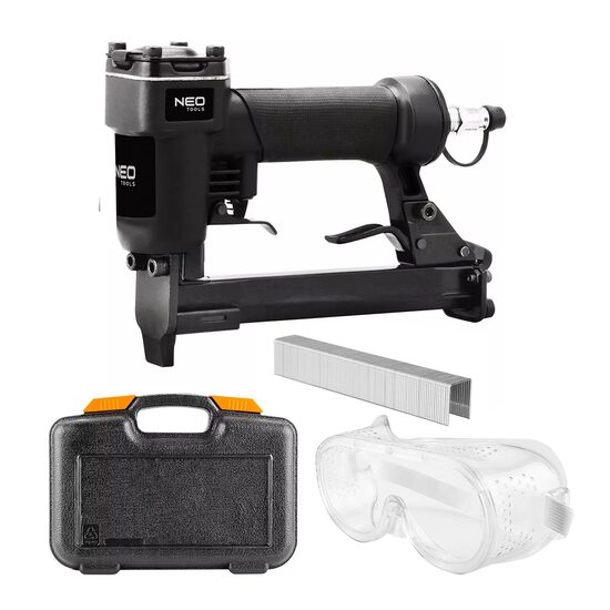 Capsator pneumatic, capse tip 80, 6-16 mm, cu geanta, accesorii, NEO