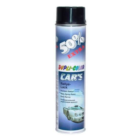 Vopsea spray auto DUPLI-COLOR Car's, acrilica, negru lucios, 600ml