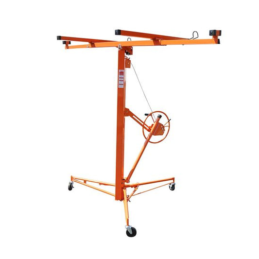 Dispozitiv/macara pentru ridicat placi rigips carton, OSB, MDF, PAL, 4.57 m, Thor