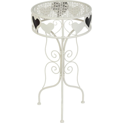 Suport metalic/masuta pentru ghiveci flori, MagicHome, 33x33x60 cm