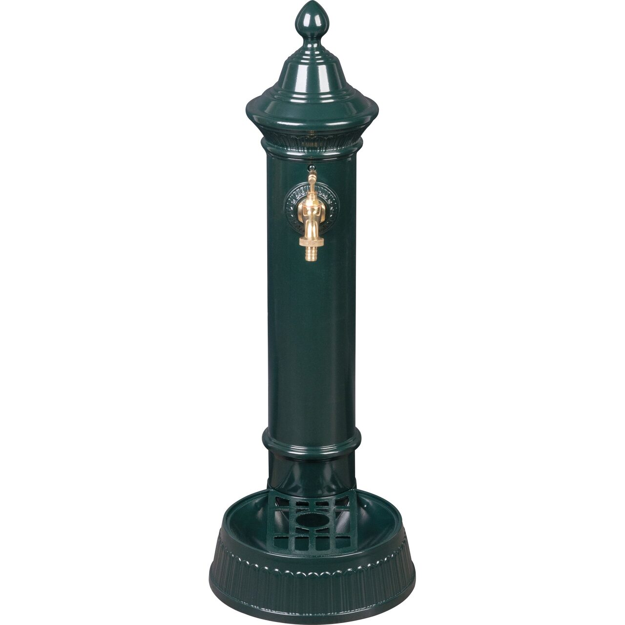 Masca robinet de gradina, aluminiu, verde, 29x25x74 cm, Strend Pro