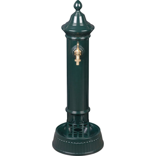 Masca robinet de gradina, aluminiu, verde, 29x25x74 cm, Strend Pro