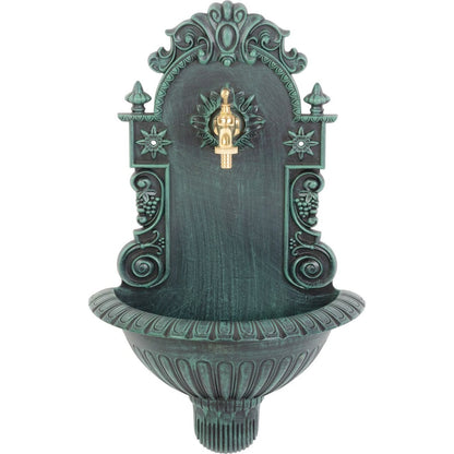 Chiuveta de gradina, aluminiu, verde, 37x19x61 cm, Strend Pro
