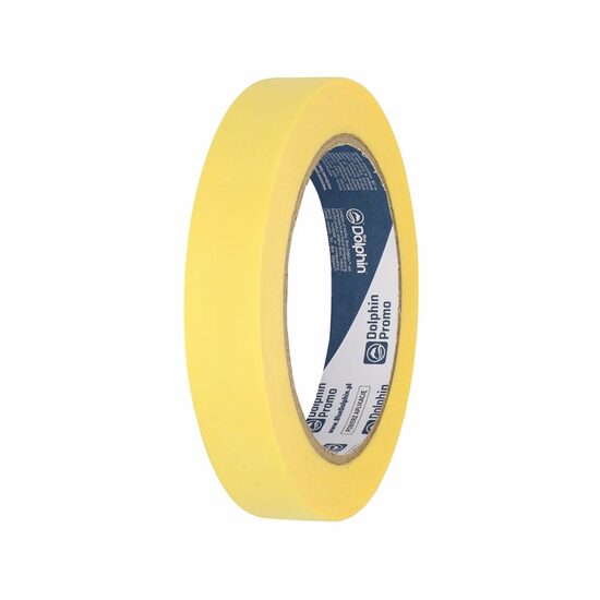 Banda acoperire, galbena, 19 mm x 50 m, Blue Dolphin