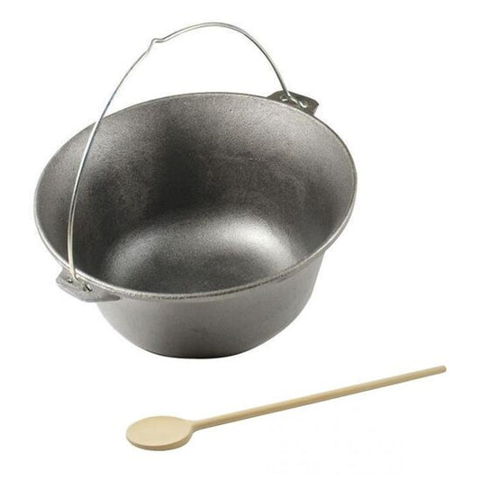Ceaun, tuci, fonta, 10.8 L, cu lingura de lemn, Perfect Home