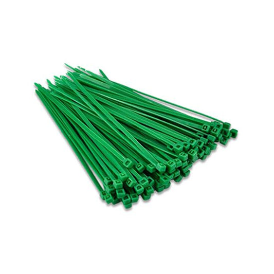 Coliere, fasete, verzi, set 50 buc, 150x2.5 mm, Strend Pro