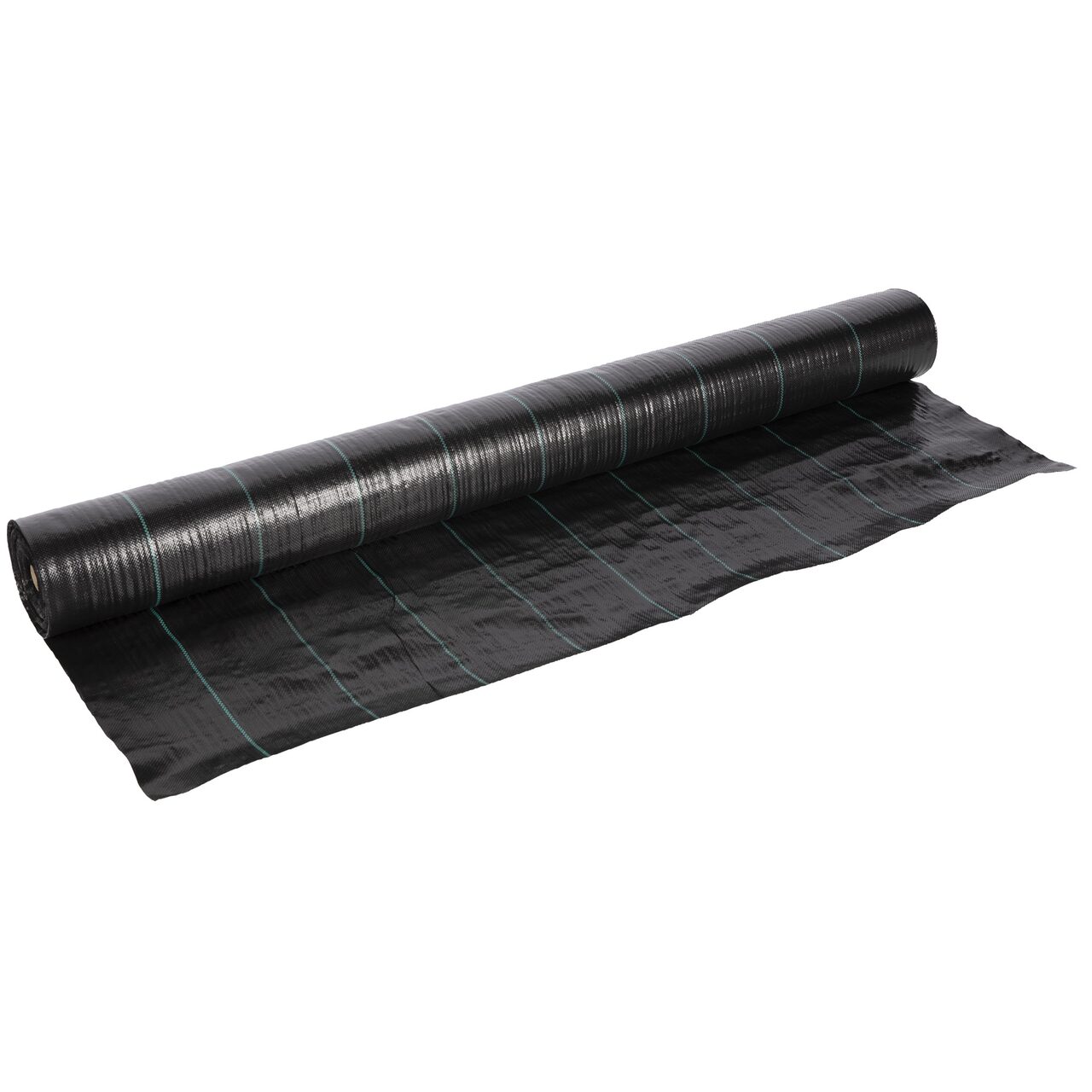 Folie antiburuieni, polietilena, tesuta, neagra, 100 g/m2, 1.5x100 m, Micul Fermier