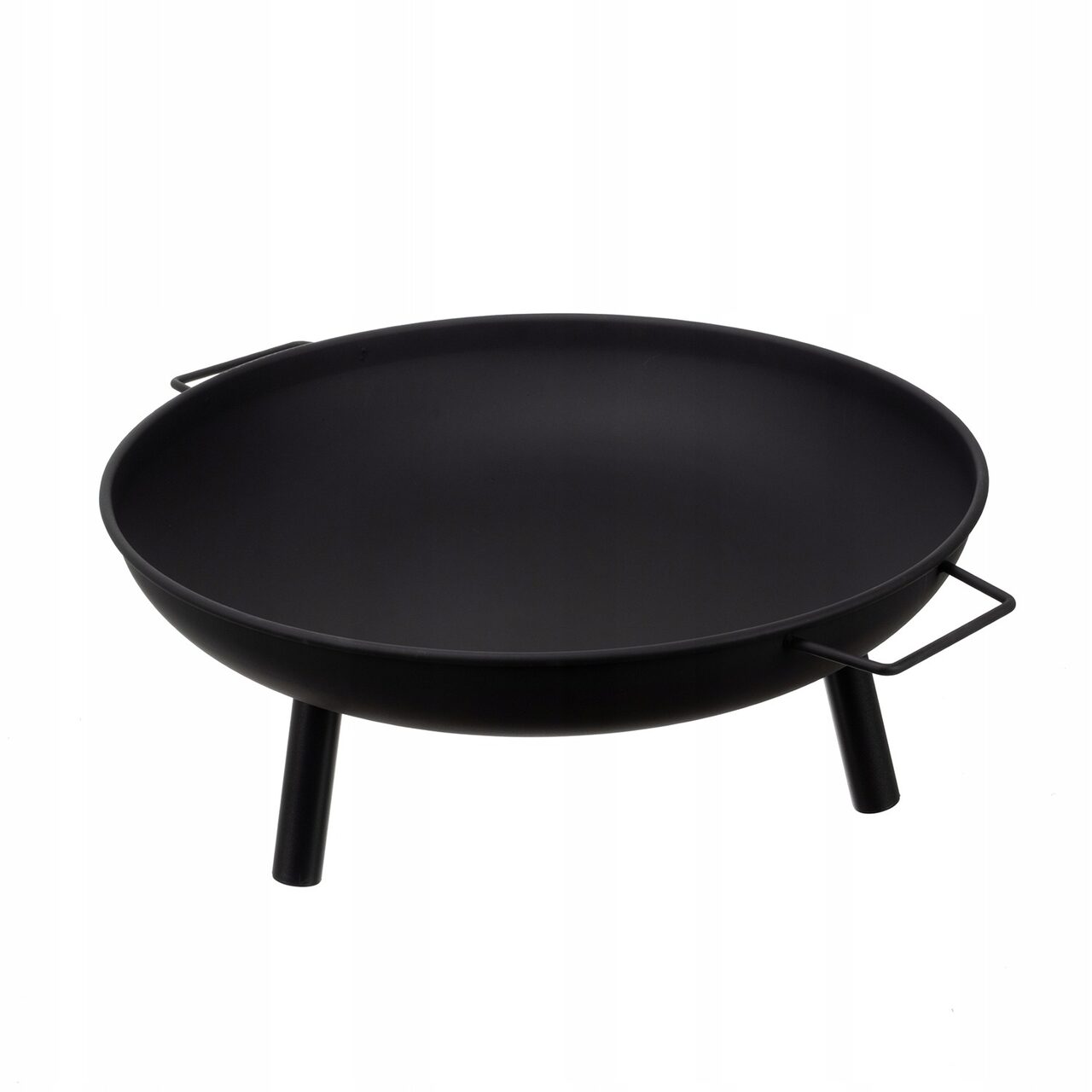 Vatra de foc, pentru gradina, metal, negru, 58x23 cm, Kaminer