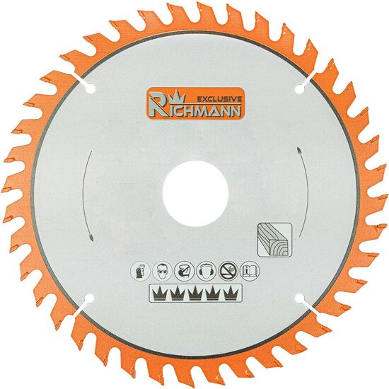 Disc circular vidia pentru lemn, 40 dinti, 250x30 mm, Richmann Exclusive