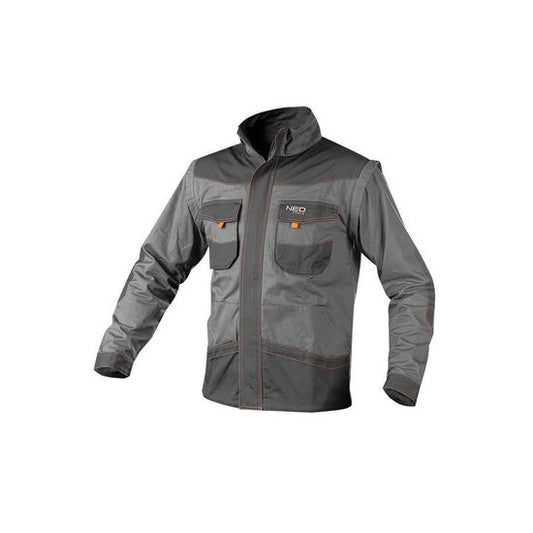 Geaca de lucru, convertibila in vesta, 2 in 1, maneci detasabile, bumbac, marimea XXXL/58, NEO