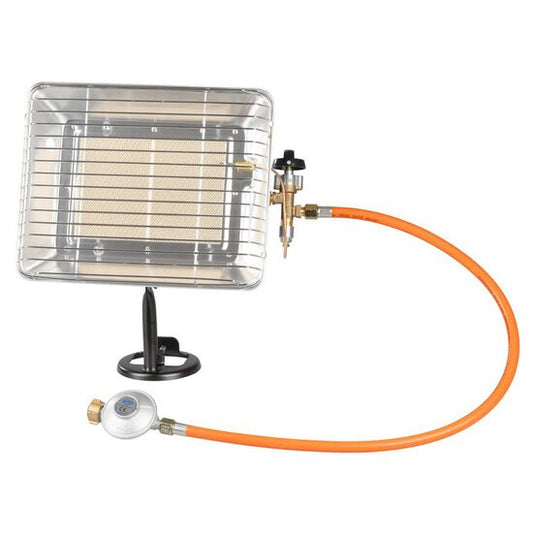 Incalzitor pe gaz, aprindere piezoelectrica, cu furtun si regulator, 1.4-4.2 kW, 305 g/h, Strend Pro