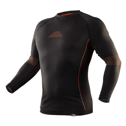 Bluza de corp termica, model Carbon, negru, marimea S/M, NEO