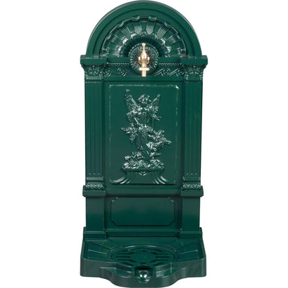 Chiuveta de gradina, aluminiu, verde inchis, 40x35x83 cm, Strend Pro