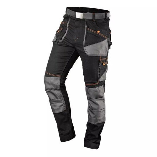 Pantaloni de lucru slim fit, cu curea, model HD, marimea XXL/56, NEO
