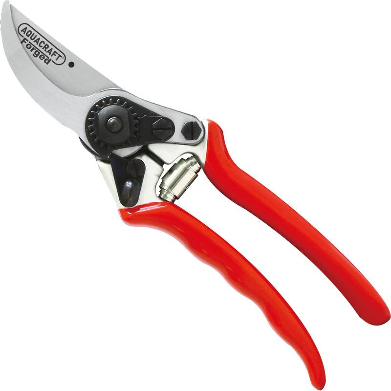 Foarfeca gradina, Aquacraft, tip bypass, otel japonez SK-5, 13.5 cm, cu toc pentru curea