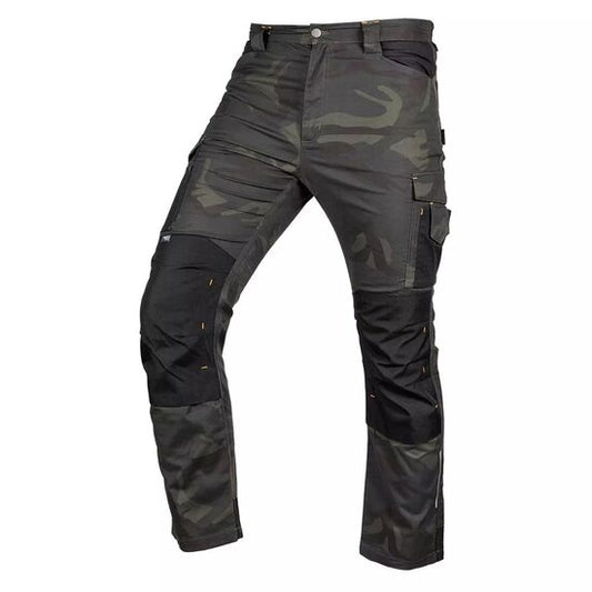 Pantaloni de lucru, poliester, bumbac, model Mix&Match, camuflaj verde inchis, marimea XXL/56