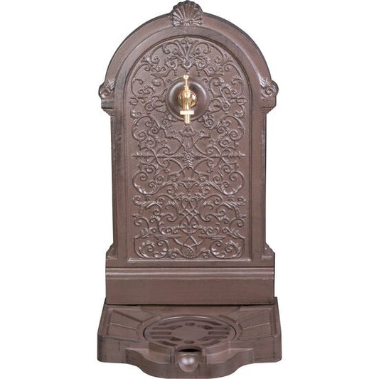 Chiuveta de gradina, aluminiu, maro, 39x33x72 cm, Strend Pro
