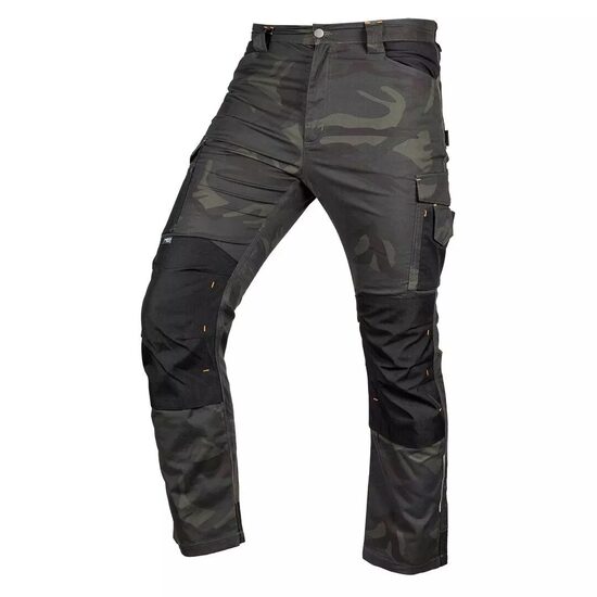 Pantaloni de lucru, poliester, bumbac, model Mix&Match, camuflaj verde inchis, marimea S/48