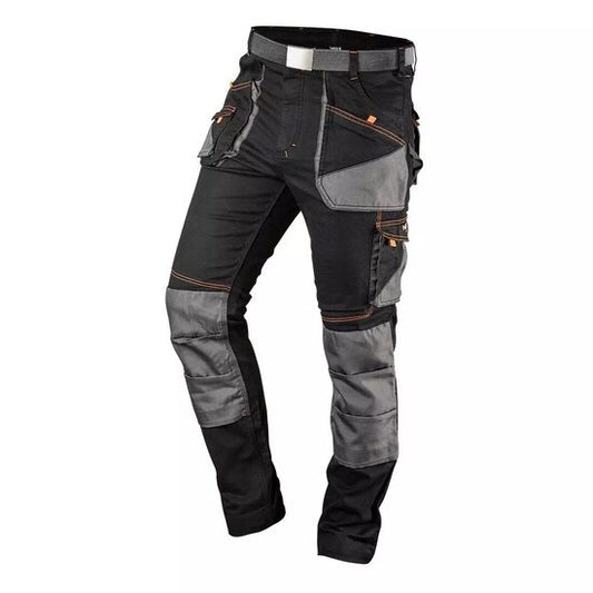 Pantaloni de lucru slim fit, cu curea, model HD, marimea L/52, NEO