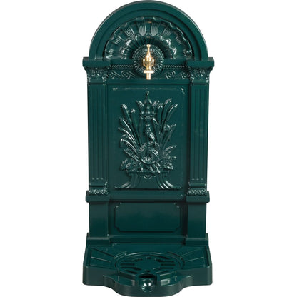 Chiuveta de gradina, aluminiu, verde inchis, 39x32x80 cm, Strend Pro