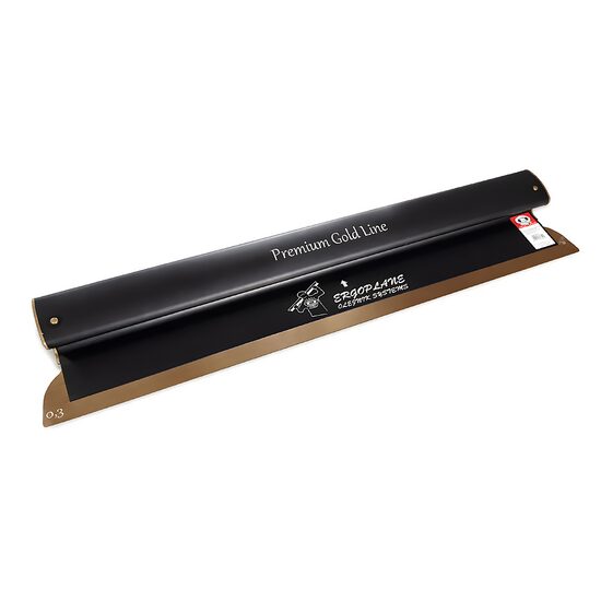 Gletiera profesionala, maner aluminiu, lama inox 0.3 mm, Premium Gold, Super Flex, 100 cm, Ergoplane, Olejnik